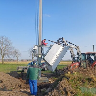 Umzug Schützenplatz - Vogelstange Abbau 01