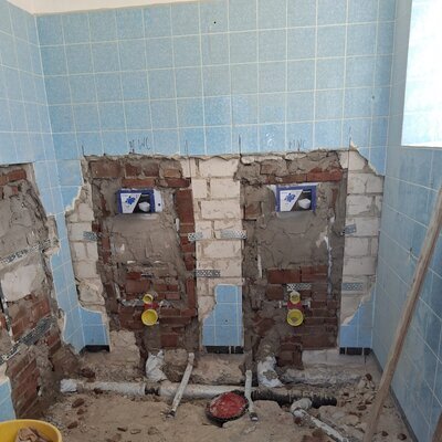 Umbau Toilettenanlage 07