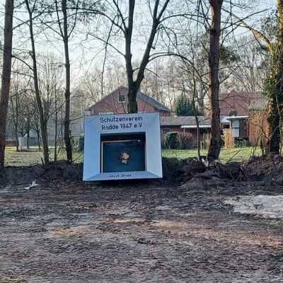Umzug Schützenplatz - Vogelstange Aufbau 07
