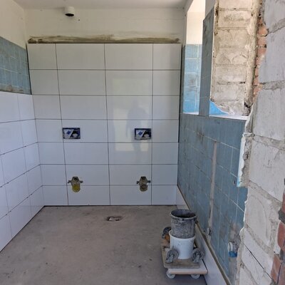 Umbau Toilettenanlage 13