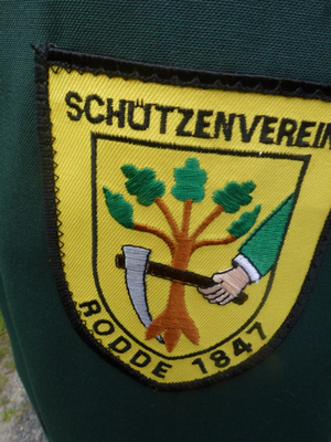 Wappen auf Uniform